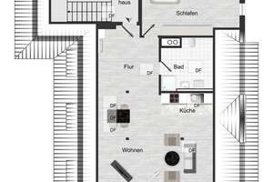 Sichere Wertanlage in München-Pasing: 2-Zimmer-Dachgeschosswohnung / Verkauf mit Nießbrauch – Die vollständige Adresse der Immobilie erhältst du vom Anbieter., 81241 Pasing, München – Vorschaubild 10