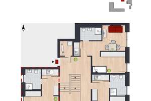 Wohngemeinschaft 2.0 im Neubau mit gehobener Ausstattung und Privatbereich //ZG EG/1.OG Whg. 2 (1.5) – Kurt-Schumacher-Ring 242, 38444 Detmerode, Wolfsburg – Vorschaubild 16