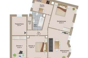 Wertstabile Kapitalanlage mit Altbau-Charme und hoher Vermietbarkeit – Die vollständige Adresse der Immobilie erhältst du vom Anbieter., 75173 Südweststadt, Pforzheim – Vorschaubild 15