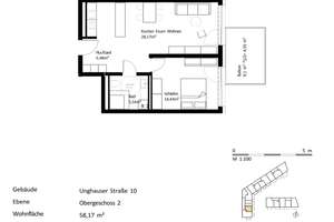 Erstbezug - 2 Zimmerwohnung mit Tiefgarage (Wallbox möglich) – Unghauser Straße 10, 84489 Burghausen – Vorschaubild 1