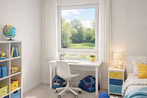 Terrassentür auf, Alltag aus– vermietete 3-Zimmer-Gartenwohnung! Perspektivisch zur Selbstnutzung! – Eigerstraße 7, 13089 Heinersdorf, Berlin – Vorschaubild 5