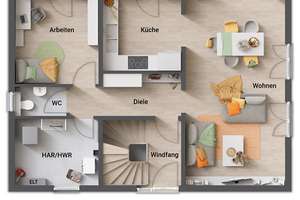 Das Einfamilienhaus mit dem schönen Satteldach - Freundlich und gemütlich – Die vollständige Adresse der Immobilie erhältst du vom Anbieter., 75394 Oberreichenbach – Vorschaubild 8