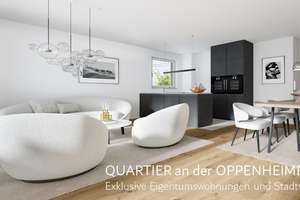 Exklusive 4-Zimmerwohnung mit Sonnenterrasse und Privatgarten im QUARTIER an der OPPENHEIMER