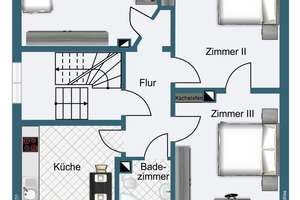 Dreifamilien-Endhaus mit eingewachsenem Garten auf Erbpachtgrundstück – Die vollständige Adresse der Immobilie erhältst du vom Anbieter., 60433 Eschersheim, Frankfurt am Main – Vorschaubild 16