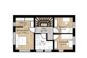 Erdwärme-Heizung!  KfW 40 Einzugsfertiges Townhouse mit Dachterrasse  am Stadtpark - Erstbezug – Die vollständige Adresse der Immobilie erhältst du vom Anbieter., 9120 Helbersdorf, Chemnitz – Vorschaubild 10