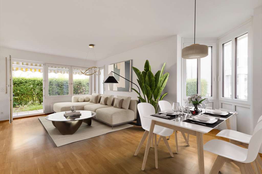 Moderne 2-Zimmer-Wohnung mit Terrasse in München-Trudering – ruhig gelegen!