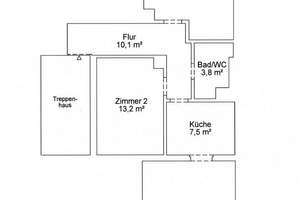 7567 - Nähe Stadtgarten: Sanierte 2-Zimmerwohnung mit herrlicher Dachterrasse! – Die vollständige Adresse der Immobilie erhältst du vom Anbieter., 76137 Südstadt, Karlsruhe – Vorschaubild 9