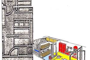 Gut geschnittenes 1-Zimmer-Appartement mit Fernblick und großer Westloggia als Wintergarten in Mü... – Die vollständige Adresse der Immobilie erhältst du vom Anbieter., 80809 Am Riesenfeld, München – Vorschaubild 2