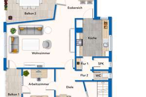 Großzügiges Einfamilienhaus mit Einliegerwohnung in Toplage von Reichenbach a.d. Fils – Die vollständige Adresse der Immobilie erhältst du vom Anbieter., 73262 Reichenbach an der Fils – Vorschaubild 21