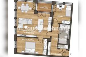 Tauschwohnung: 3-Zimmer-Wohnung in Leipzig Süd zum Tausch – Die vollständige Adresse der Immobilie erhältst du vom Anbieter., 4275 Südvorstadt, Leipzig – Vorschaubild 2