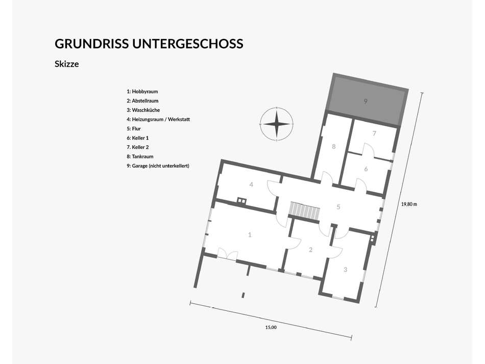UG Grundriss