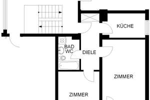 2 Zimmer in Hagen – Twittingstr. 50, 58135 Haspe-West, Hagen – Vorschaubild 2