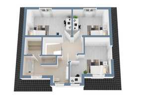 Neuwertiges Einfamilienhaus mit Garage, Carport und Terrasse in Sackgassenlage – Cloppenburg (Kreis) – Vorschaubild 4