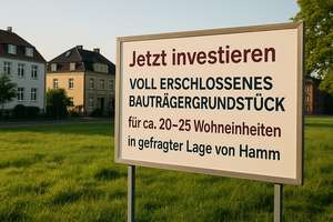Baugrundstück für 20-25 Wohneinheiten oder gehobenes Eigenheim in Toplage von Hamm 