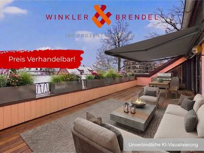 Zentral gelegene 4-Zimmer-Dachterrassen-Wohnung
in Bayreuth - St. Georgen
