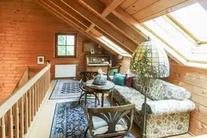 Gepflegtes EFH in Massivholzbauweise mit großem Garten, Kamin und Sauna – Oberhavel (Kreis) – Vorschaubild 11