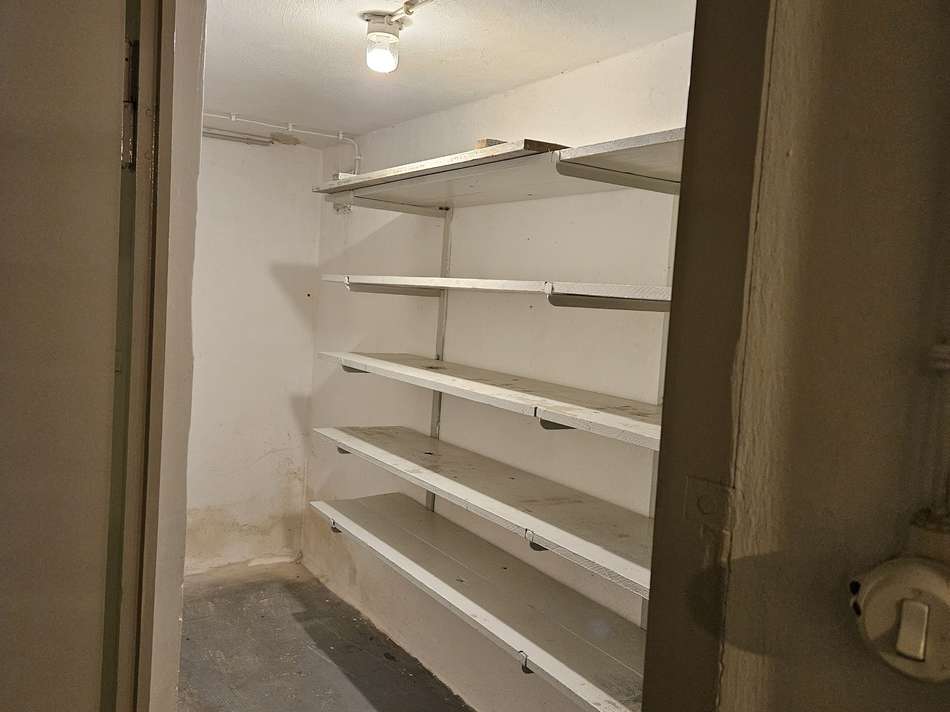 Abgetrennter Vorratsraum