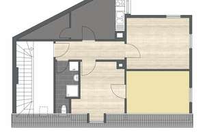 Frisch renoviert: Schöne 3 Zi-DG-Whg.  (ca. 56 m²)  in ruhiger Lage der Neckarvorstadt – Die vollständige Adresse der Immobilie erhältst du vom Anbieter., 70376 Neckarvorstadt, Stuttgart – Vorschaubild 16