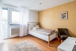 Traumhafte, möblierte 1-Zi Wohnung mit Balkon & WiFi in der Nürnberger Innenstadt – Die vollständige Adresse der Immobilie erhältst du vom Anbieter., 90459 Galgenhof, Nürnberg – Vorschaubild 5