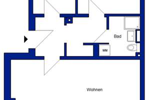 Viel Platz zum Wohlfühlen: 2‑Zimmer-Wohnung mit großem Wohnbereich – Die vollständige Adresse der Immobilie erhältst du vom Anbieter., 38442 Fallersleben, Wolfsburg – Vorschaubild 5