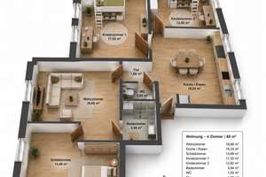 Erstbezug nach Modernisierung!! Fix und fertig! 3 Schlafzimmer – 41063 Eicken, Mönchengladbach – Vorschaubild 3