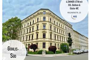Für Anleger: Sonnige 4-Raumwohnung mit großem Balkon