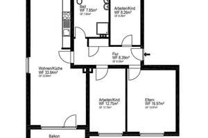 Moderne, sanierte 4 Zimmer Wohnung zum Erstbezug und provisionsfrei – Die vollständige Adresse der Immobilie erhältst du vom Anbieter., 85055 Nordost, Ingolstadt – Vorschaubild 12