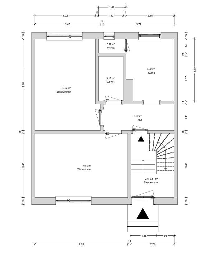 Grundriss Erdgeschoss