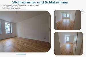 +++helle 4-Zi.-Wohnung (WE8) mit Balkon// WG geeignet//Parkettboden+++ – Körnerstraße 21, 9130 Sonnenberg, Chemnitz – Vorschaubild 1