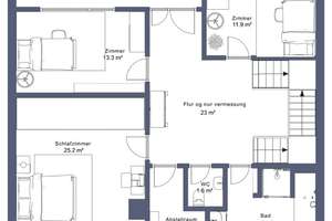 Sehr großzügiges Doppelhaus in ruhiger Seitenstraße mit Wellnessfaktor – Die vollständige Adresse der Immobilie erhältst du vom Anbieter., 28355 Oberneuland, Bremen – Vorschaubild 33