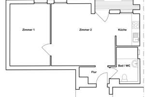 Hochwertig renovierte 2-Zimmer-Wohnung in Stuttgart-Möhringen – Trautäckerstraße 25, 70567 Möhringen-Ost, Stuttgart – Vorschaubild 15