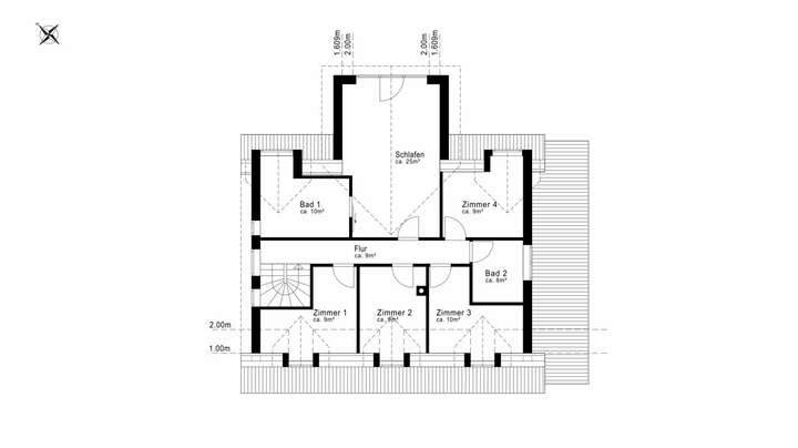 Grundriss Dachgeschoss