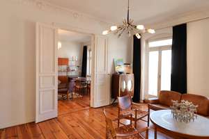 STILVOLL AUSGESTATTET - ALTBAUCHARME MIT HOHEN DECKEN, STUCK & SCHÖNEN HOLZDIELEN - MIT BALKON – Exerzierstr. 19____, 13357 Gesundbrunnen, Berlin – Vorschaubild 15
