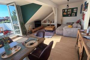 Schöne 3-Raum-Dachgeschosswohnung mit großem Balkon – Fritz-Zubeil-Straße 5, 14482 Babelsberg Süd, Potsdam – Vorschaubild 2