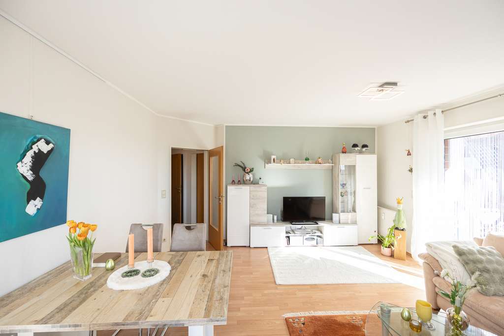 Immobilie in Wallenhorst - Gepflegte Eigentumswohnung mit Südbalkon in Wallenhorst - Bild 0