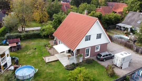 Bild von Modernes Niedrigernergiehaus in der Wedemark
