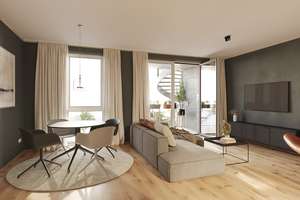 Neubau Erstbezug:  Exklusive und hochwertig ausgestattete 3 Zimmer HP-Wohnung - Haus C