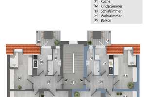 Attraktive Kapitalanlage: Vermietete 3-Zi.-ETW mit Balkon und indexiertem Mietvertrag – Die vollständige Adresse der Immobilie erhältst du vom Anbieter., 90459 Gugelstraße, Nürnberg – Vorschaubild 8