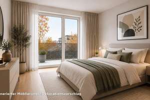 Moderne 4-Raum-Wohnung mit Südwest-Balkon