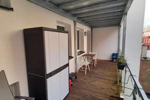 Helle zentrale Wohnung mit XXL Balkon und EBK