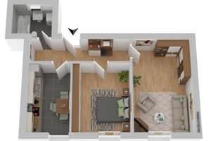 Charmante 2-Zimmer-Altbauwohnung im Herzen von Leipzig-Plagwitz – Siemenstraße 40, 4155 Plagwitz, Leipzig – Vorschaubild 8