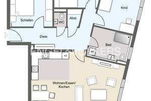 Moderne 4-Zimmer-Neubauwohnung mit Süd-Balkon im Erstbezug! – Die vollständige Adresse der Immobilie erhältst du vom Anbieter., 70499 Weilimdorf (Ortsteil), Stuttgart – Vorschaubild 8
