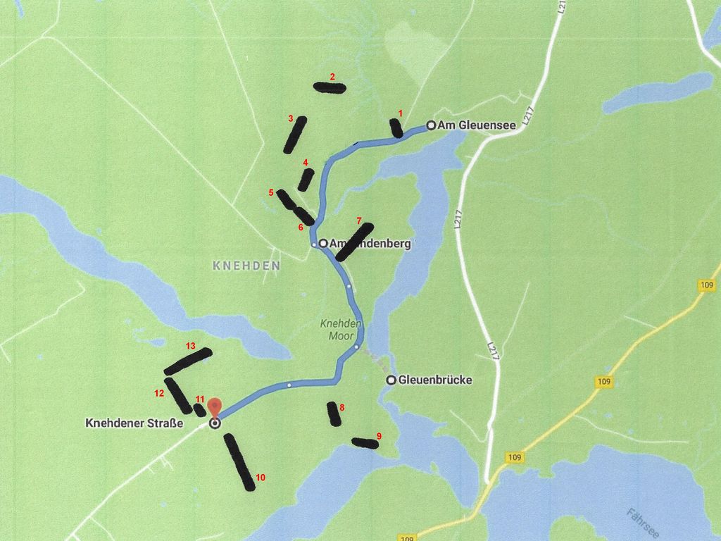 Landwirtschafts- und Waldflächen bei Templin