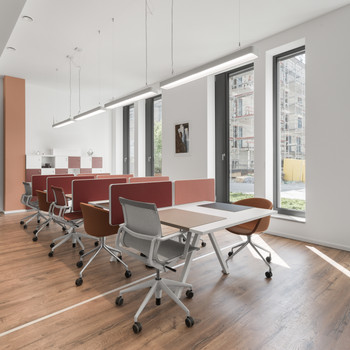 Coworking-Bereich in Regus Berliner Carree