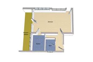 IMMOBERLIN.DE - Wasserblick! Adrette Dachgeschosswohnung mit Westterrasse in gefragter Lage – Die vollständige Adresse der Immobilie erhältst du vom Anbieter., 13507 Tegel, Berlin – Vorschaubild 7