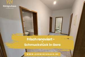 Einziehen & Wohlfühlen: Frisch renovierte 4 Raum Wohnung im Altbaustil