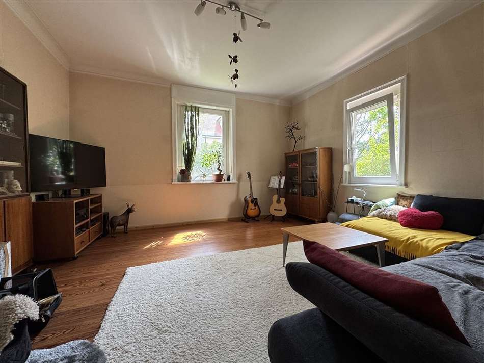 Das große Wohnzimmer im EG