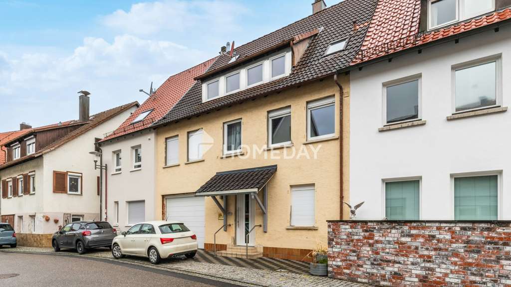 Immobilie in Löwenstein - Reihenmittelhaus mit 6 Zimmern, 2 Bädern, Garage und Balkon in Löwenstein - Bild 0