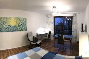 von privat: 1-Zi-Business-Apartment mit Terrasse – Grillparzerstrasse 11, 76185 Karlsruhe – Vorschaubild 1
