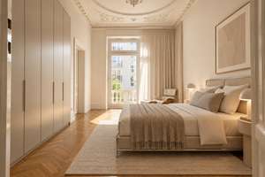 Westend- Rarität | Repräsentative Bél Etage Wohnung mit 2 Balkonen | frisch renoviert & bezugsfertig – 60323 Westend-Süd, Frankfurt am Main – Vorschaubild 7